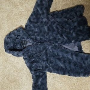 Forever 21 Medium Fluffy Grey Jacket